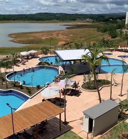 Praias Do Lago Eco Resort Apto 5 Pessoas N406 N407 كلدس نوفاس المظهر الخارجي الصورة