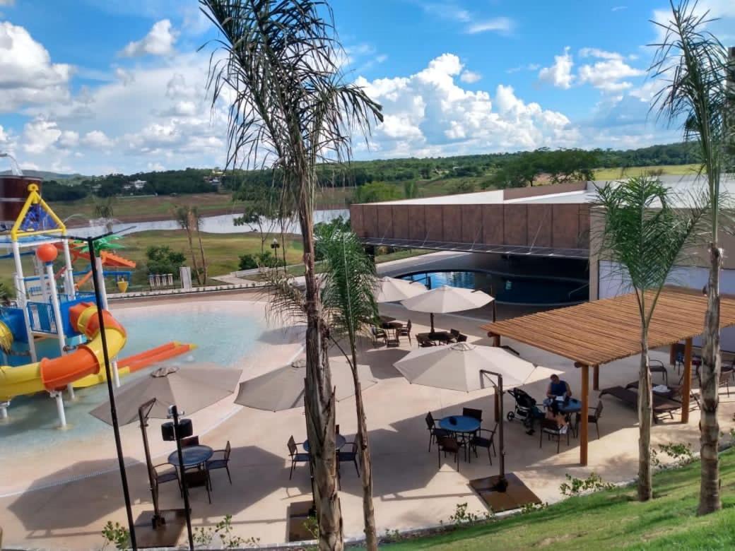 Praias Do Lago Eco Resort Apto 5 Pessoas N406 N407 كلدس نوفاس المظهر الخارجي الصورة