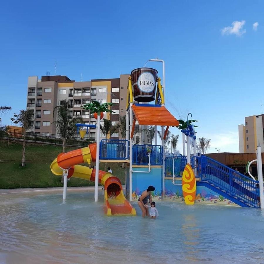 Praias Do Lago Eco Resort Apto 5 Pessoas N406 N407 كلدس نوفاس المظهر الخارجي الصورة