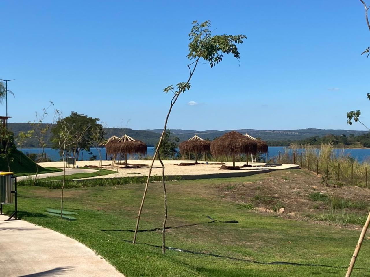 Praias Do Lago Eco Resort Apto 5 Pessoas N406 N407 كلدس نوفاس المظهر الخارجي الصورة