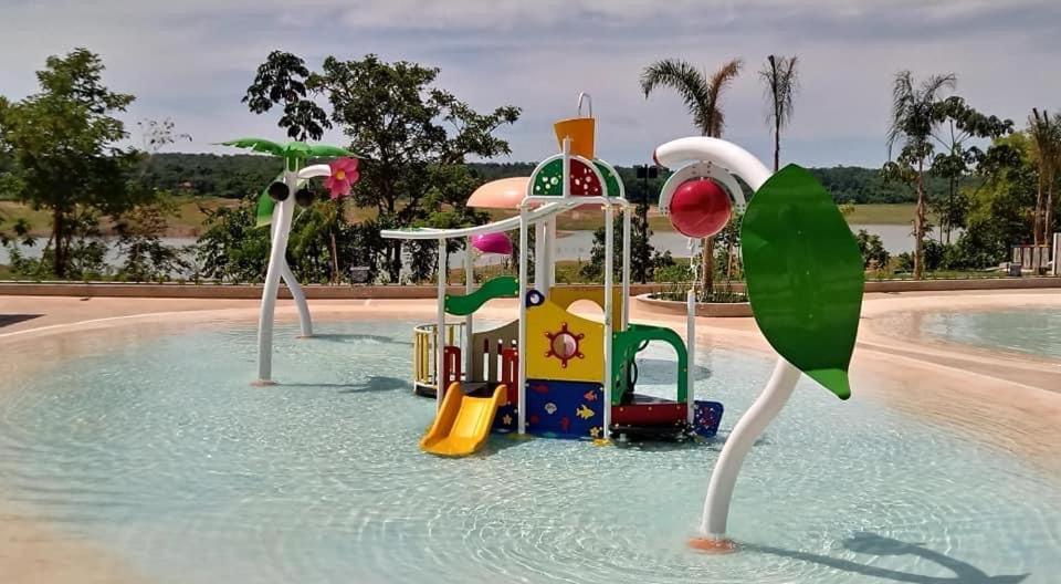 Praias Do Lago Eco Resort Apto 5 Pessoas N406 N407 كلدس نوفاس المظهر الخارجي الصورة