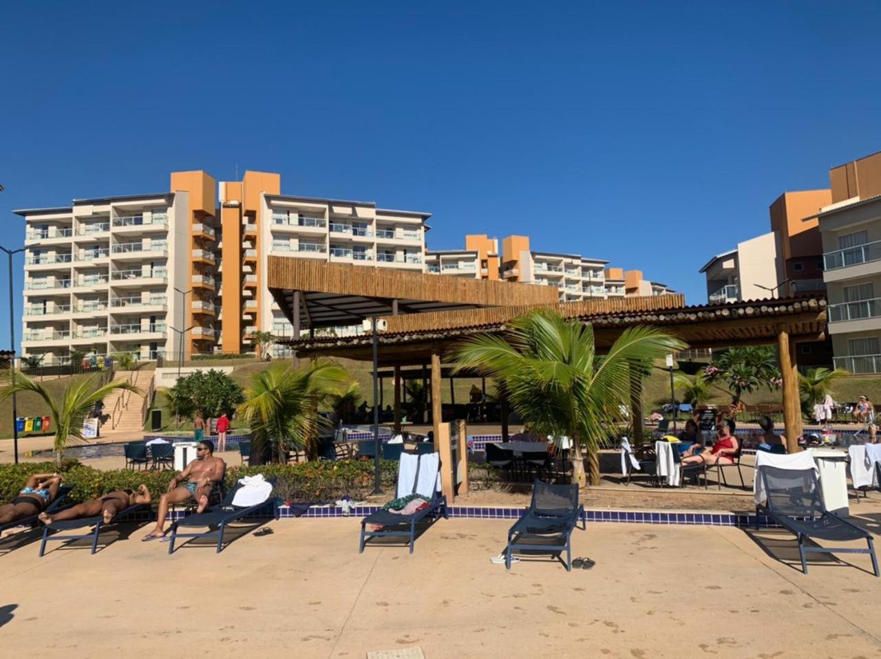 Praias Do Lago Eco Resort Apto 5 Pessoas N406 N407 كلدس نوفاس المظهر الخارجي الصورة